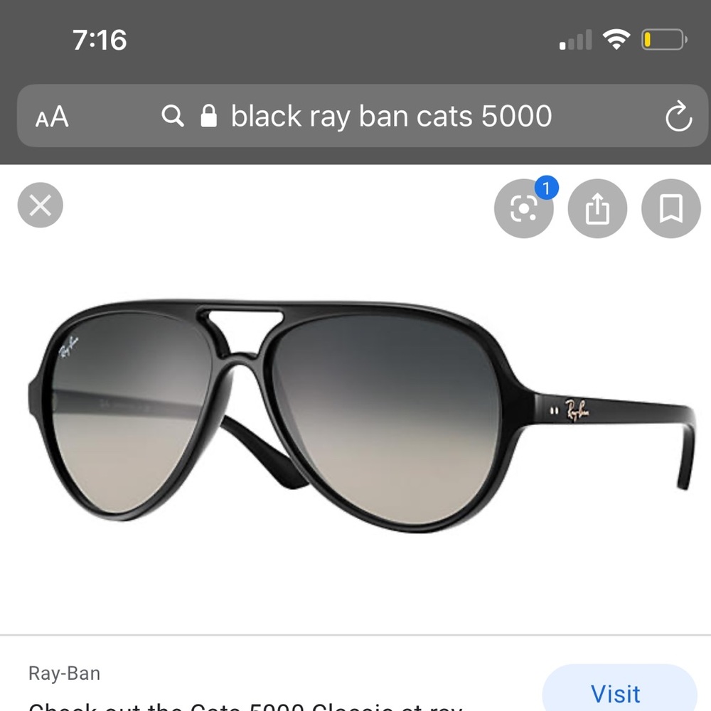 Ray bans cats 5000